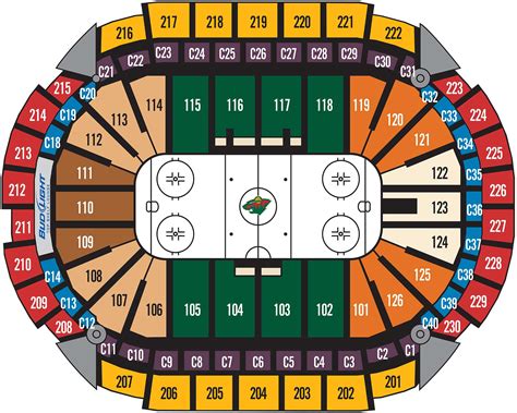 xcel center hartford seating chart